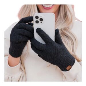 CC Ultra Soft Recycled Fine Yarn Touchscreen Gloves